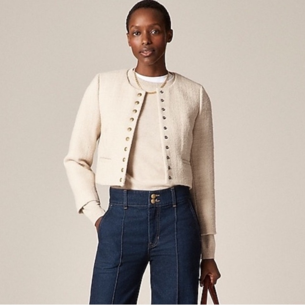 NWT Bridgette lady jacket in tweed - Beige